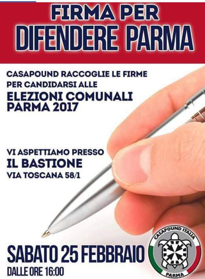 Elezioni: CasaPound da il via alla raccolta firme ma non sono valide