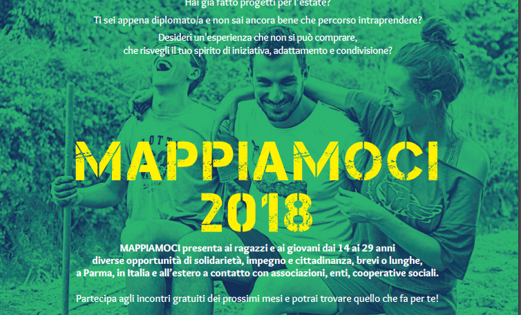 Torna Mappiamoci: dai 14 ai 29 anni, incontri per orientarsi tra campi di volontariato