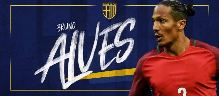 Bruno Alves e’ un calciatore del Parma: qualche giorno di vacanza poi raggiungerà il ritiro
