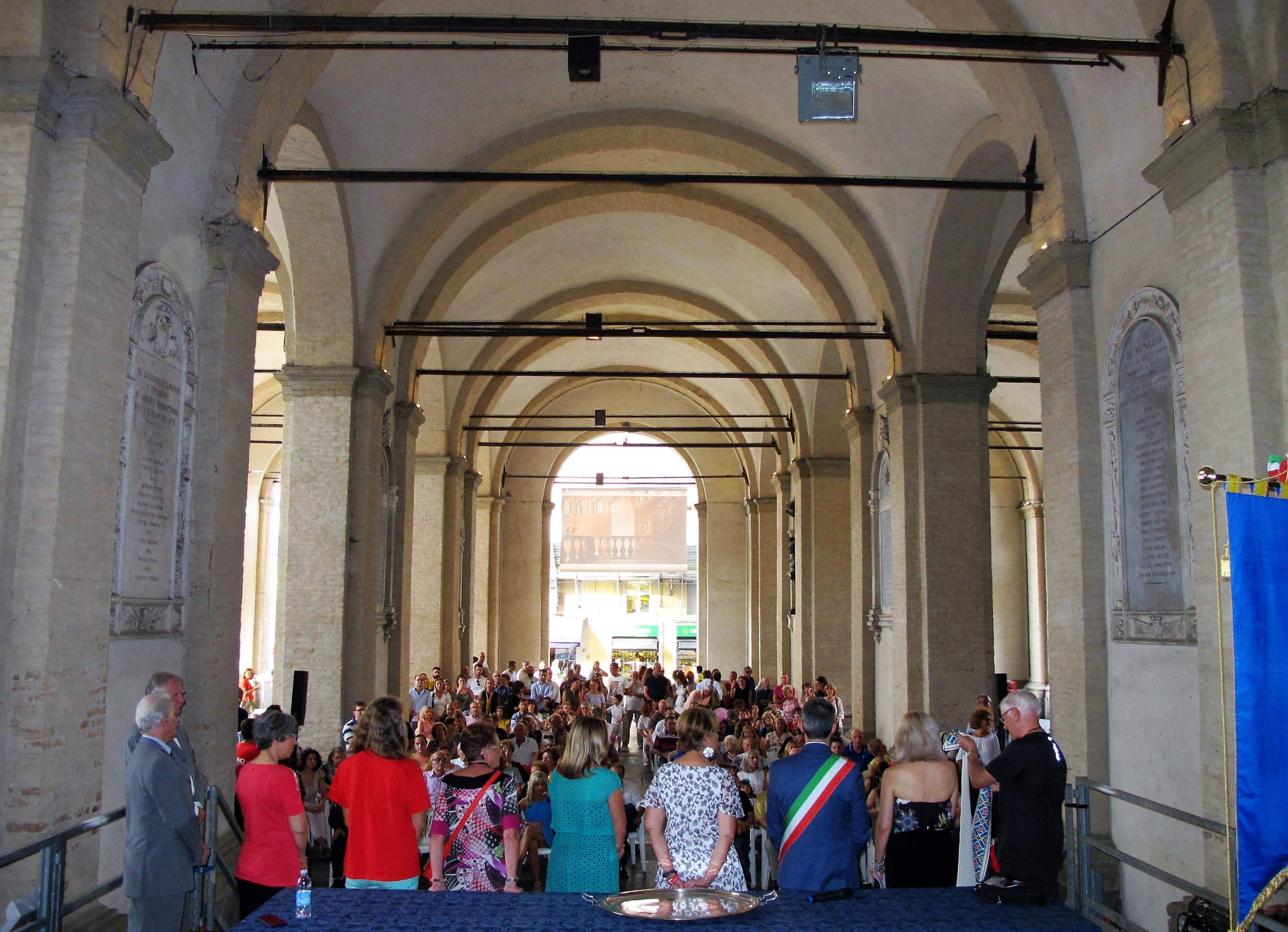 Festa del Dono- Premiati i donatori di Parma sotto i Portici del Grano