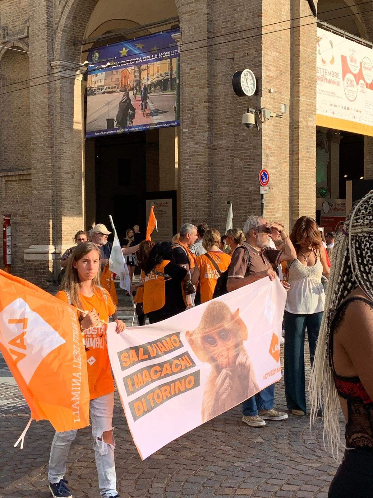 Sabato corteo “salviamo i macachi“: le modifiche alla viabilità