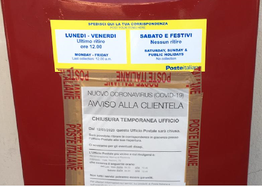 Coronavirus, situazione critica nei servizi postali
