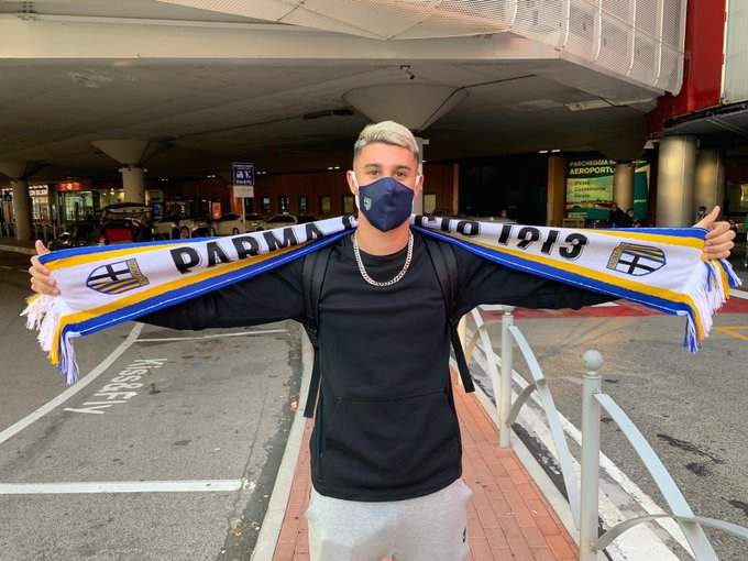 Parma Calcio, Lautaro Valenti è atterrato in città