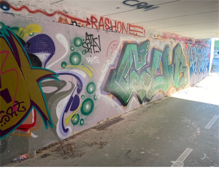 Dal novarese a Parma, imbrattano con graffiti il sottopasso di via Caduti di Nassirya: denunciati