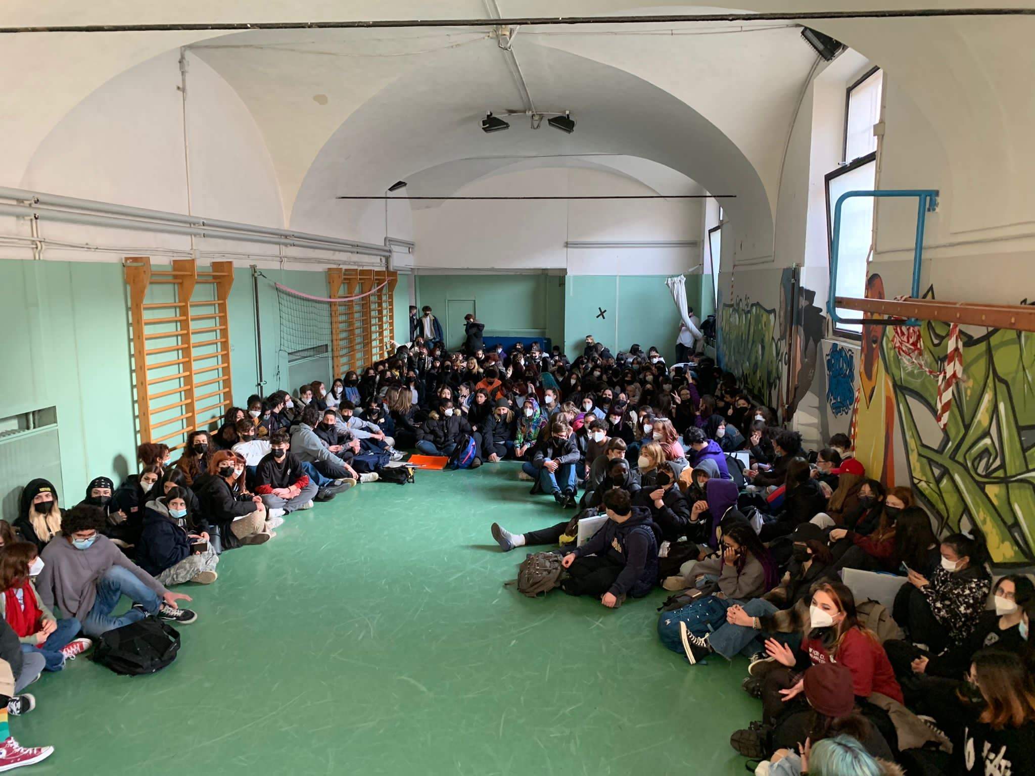 Contro l’alternanza scuola – lavoro, Toschi occupato