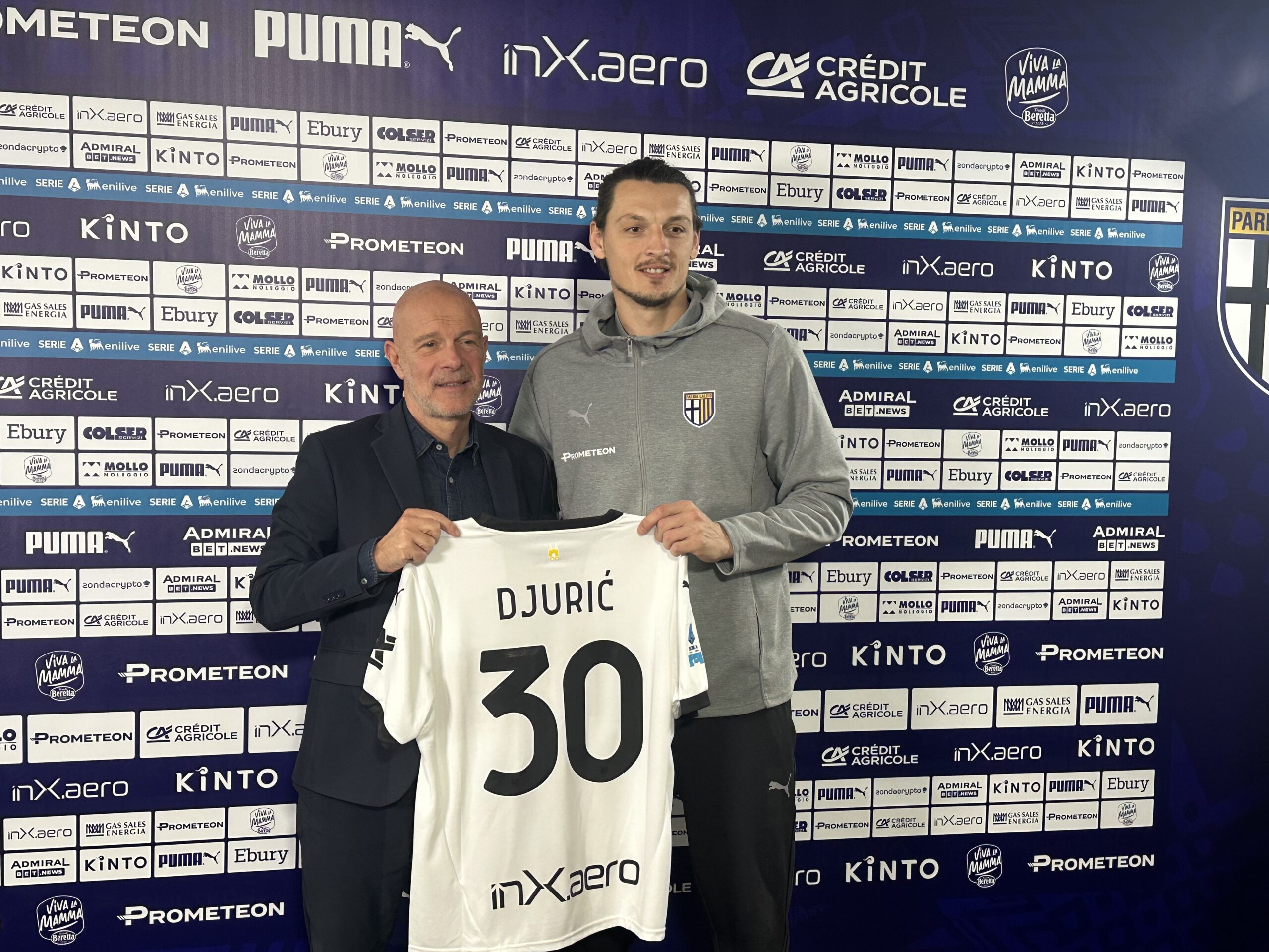 Ahi ahi Djuric, distorsione al ginocchio con interessamento del collaterale