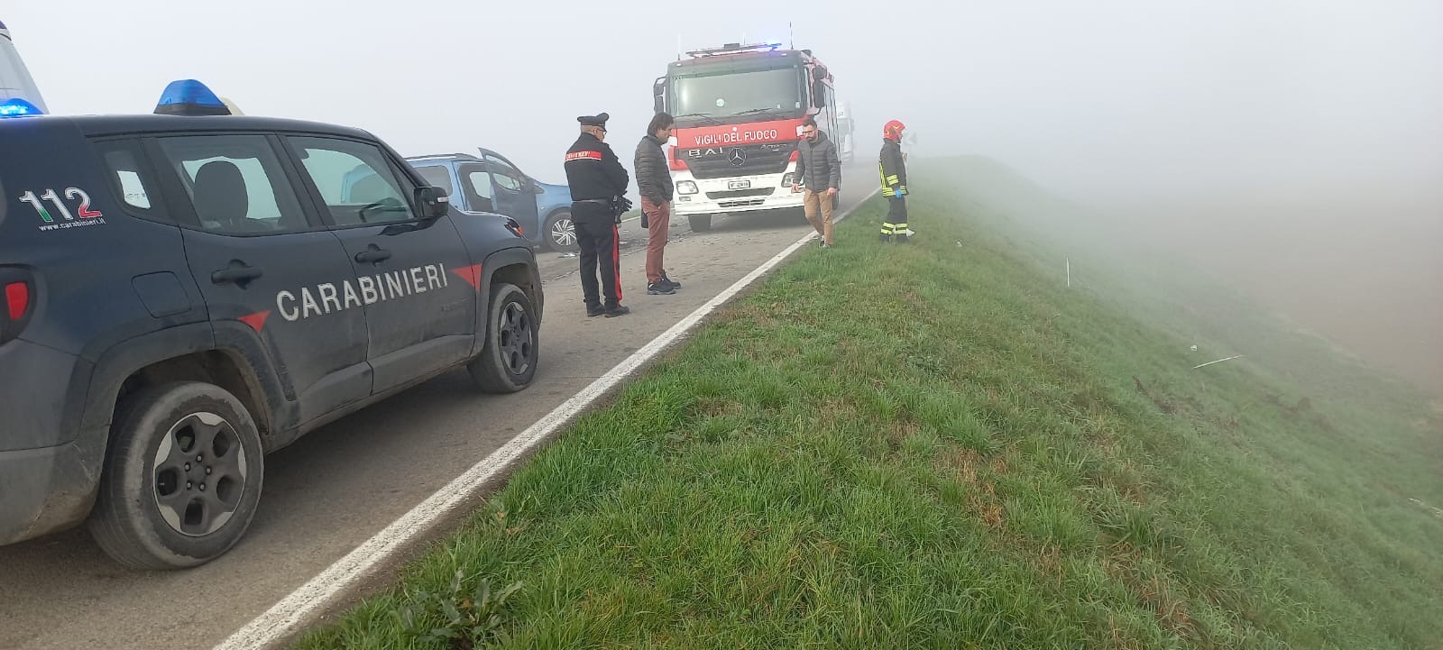 Frontale a Roccabianca, morto 76enne