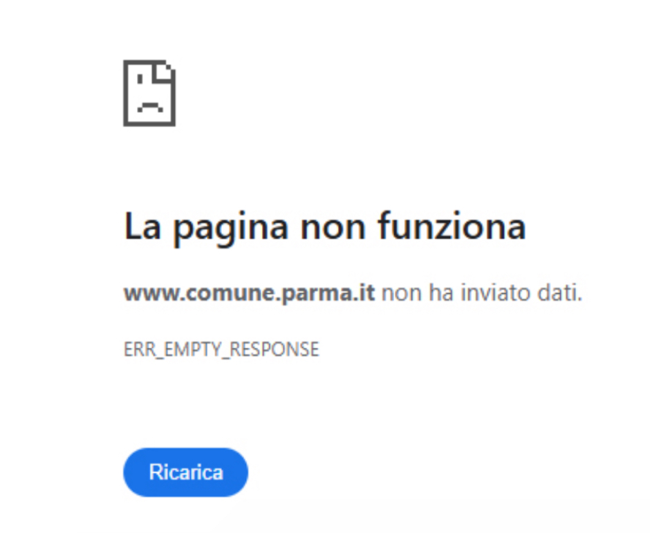 Attacca hacker al sito del Comune di Parma, off anche l’Ordine dei Giornalisti