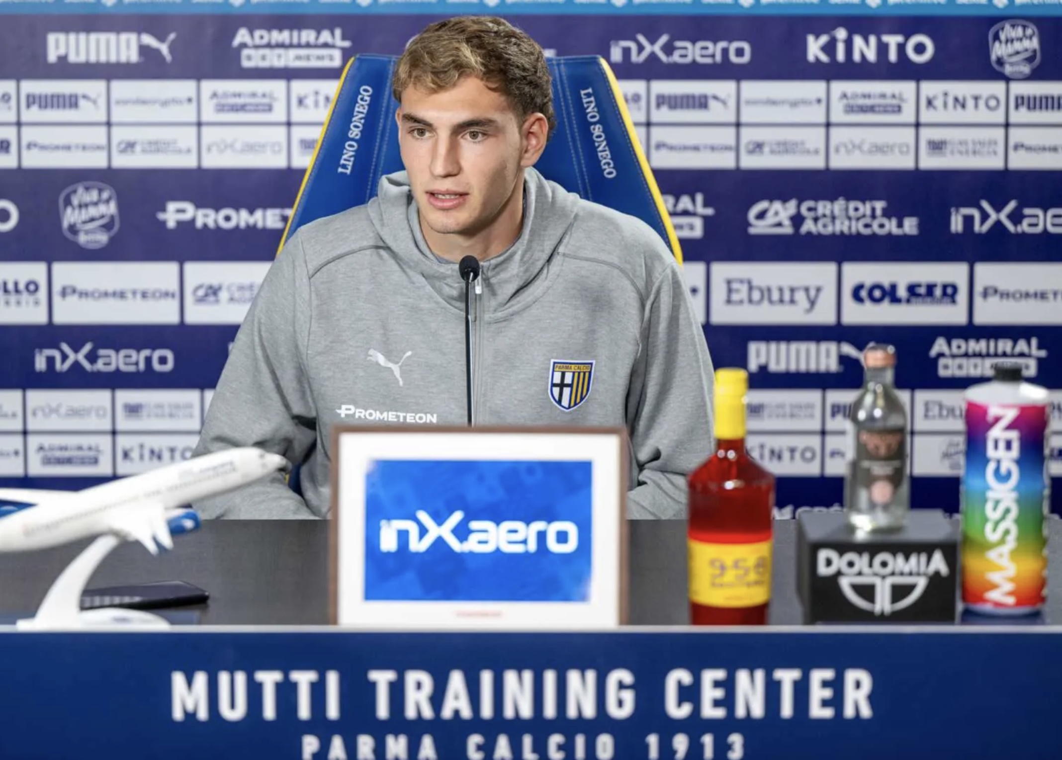 Ecco Pelegrino: «”Mi manda Crespo”. Sono un attaccante completo, Parma il posto giusto per crescere»