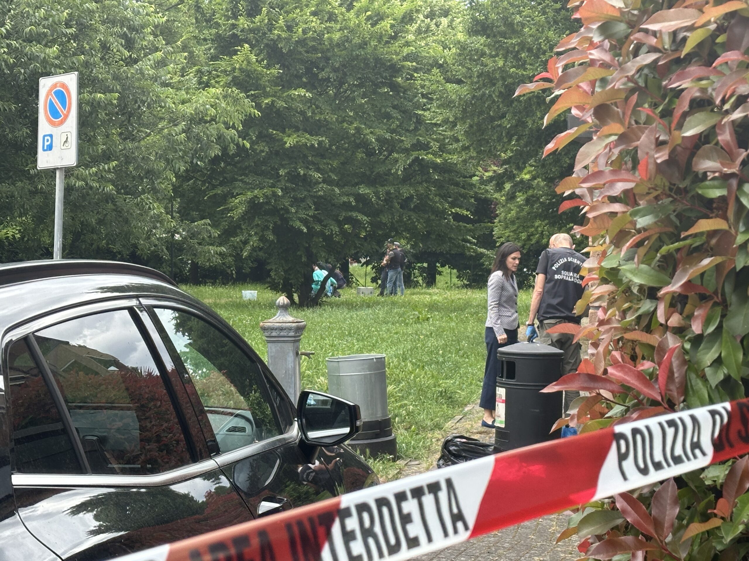 I resti ritrovati al Parco sono di origine animale, probabilmente un piccione