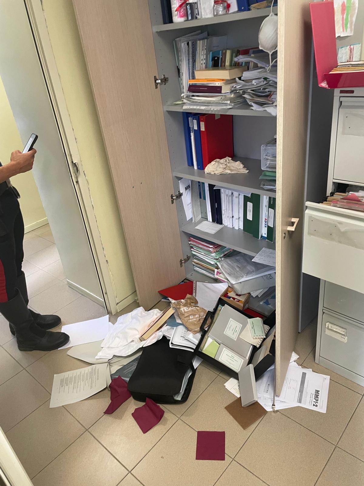 Fidenza – Atto vandalico al centro di salute mentale dell’Ausl