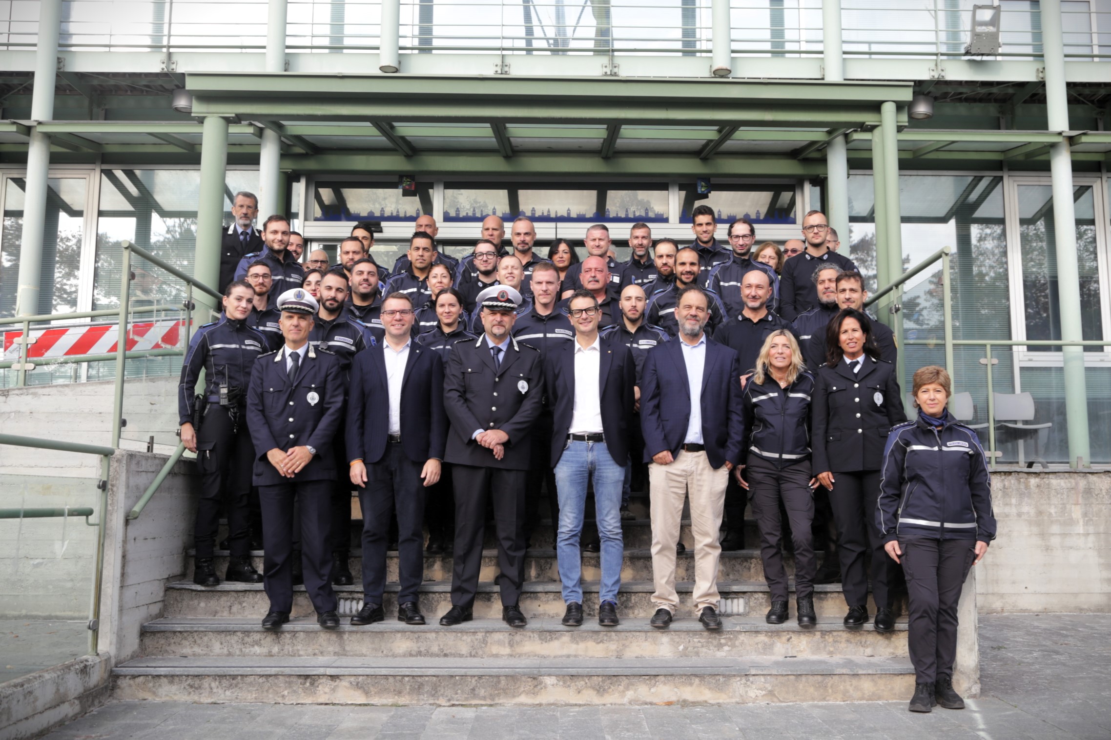 Insediamento di Varno Maccari, nuovo comandante della Municipale