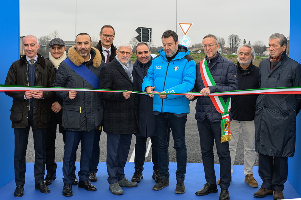 Inaugurata la tangenziale di Noceto, Salvini: “Parma è uno dei territori a più alto tasso di produzione in Italia”