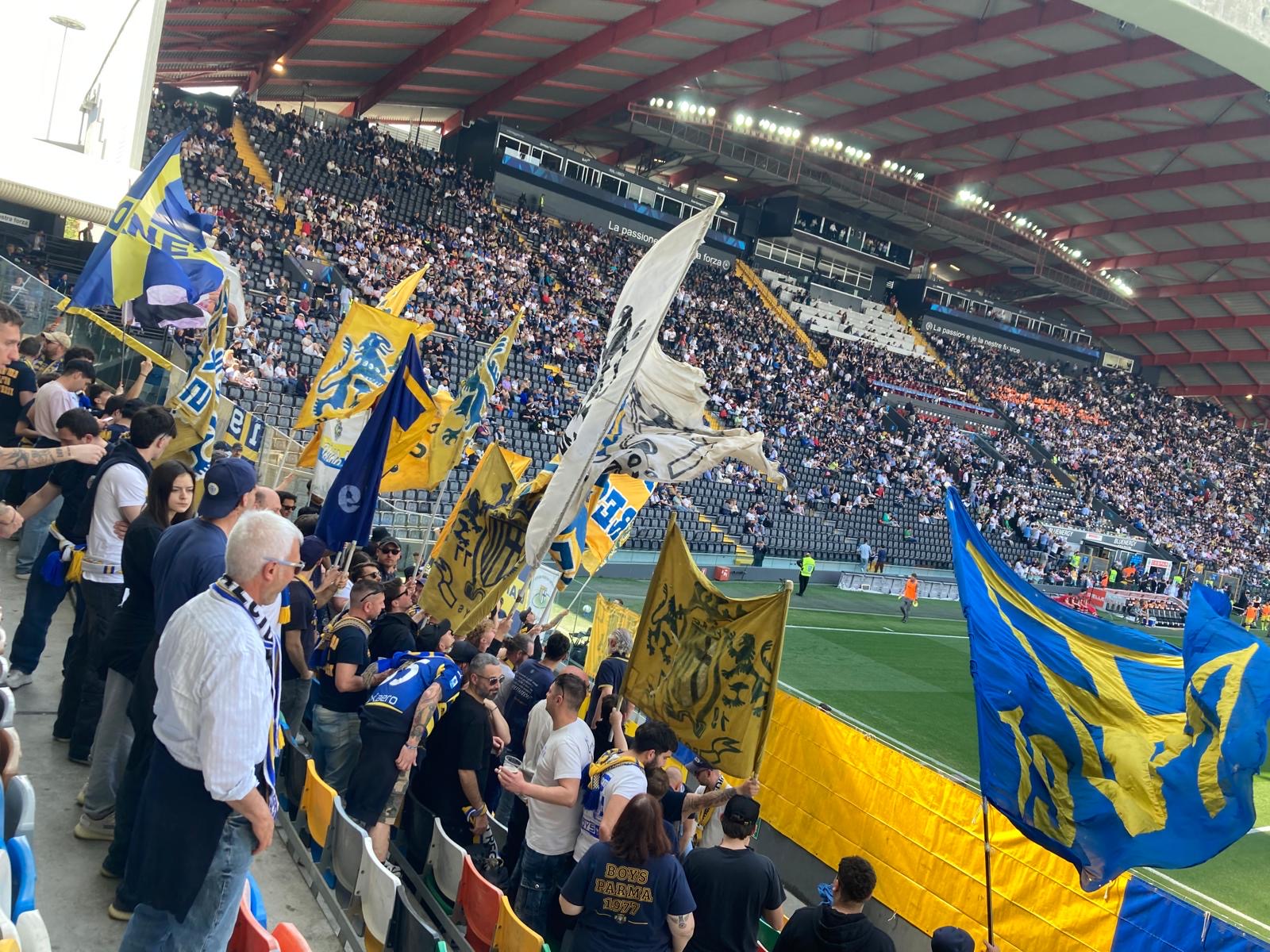 Blitz gialloblù al Bluenergy Stadium: Elphege firma l’impresa, il Parma espugna Udine