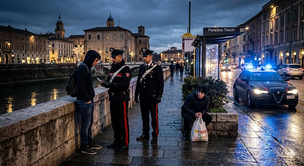 “Shopping” illegale e coltello in tasca: due 18enni incastrati dai Carabinieri