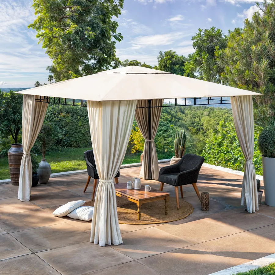 Gazebo dopo l’inverno: cosa si rompe davvero e come rimediare