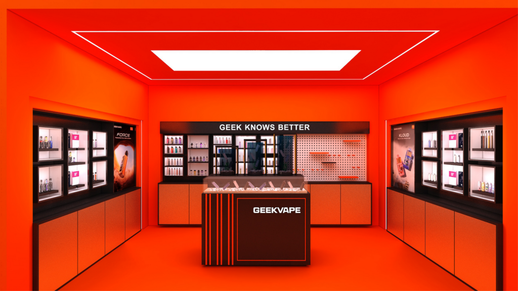 GEEKVAPE presenta il concept “GEEK STORE” al Vapexpo di Parigi, mostrando ai partner l’esperienza retail del futuro