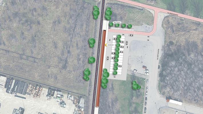 Prende forma la nuova fermata ferroviaria allo SPIP