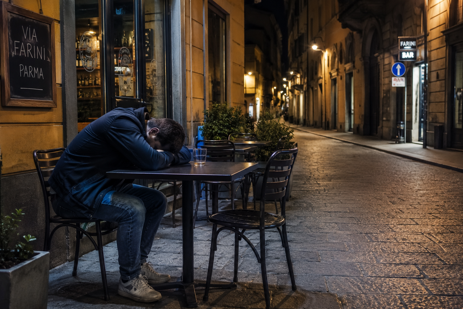 Si addormenta ubriaco al tavolino in Via Farini e lo ripuliscono: la Polizia intercetta il ricettatore in centro