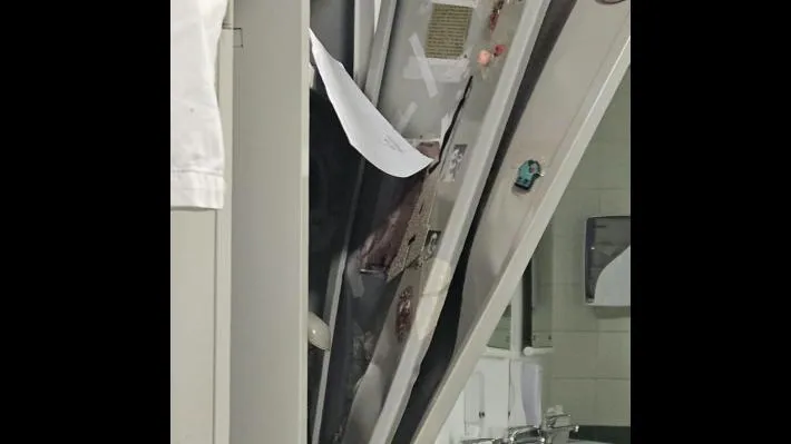 Torre delle Medicine, spogliatoi degli infermieri vandalizzati e danneggiati