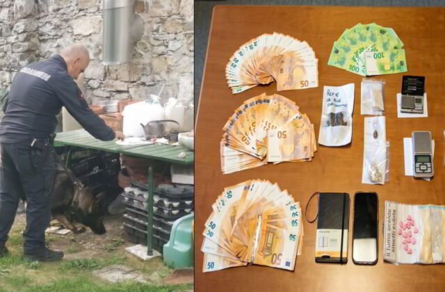 Borgotaro, bazar della droga in camera da letto: arrestato un giovane