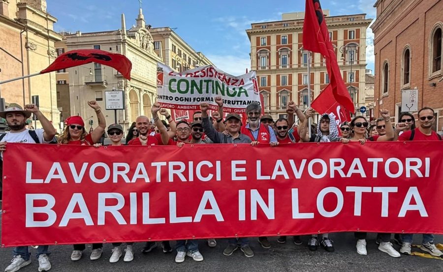 Tensione alla Barilla: sciopero e presidio a Pedrignano contro le cessioni al Sud
